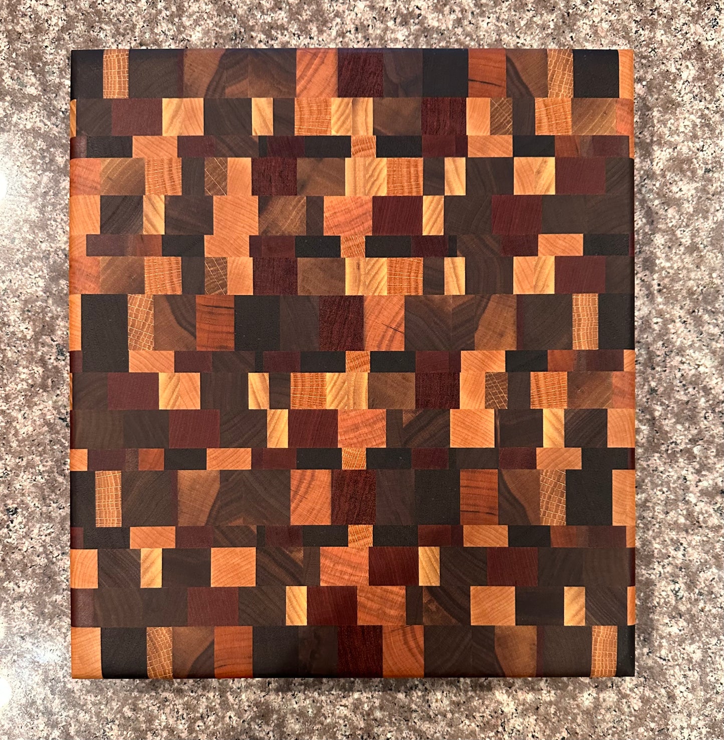 End Grain Chaos Wood Cutting Board