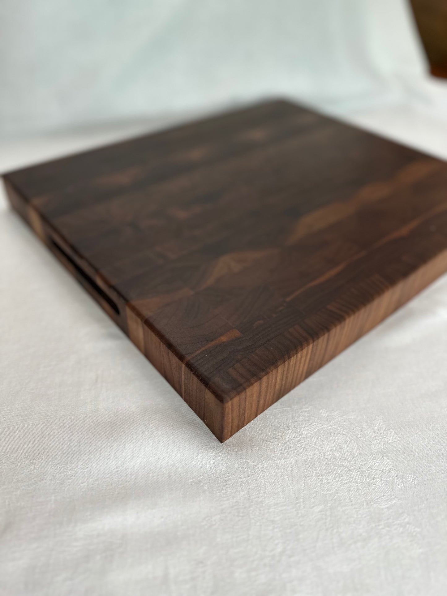 Black Walnut End Grain Cutting Board - Medium