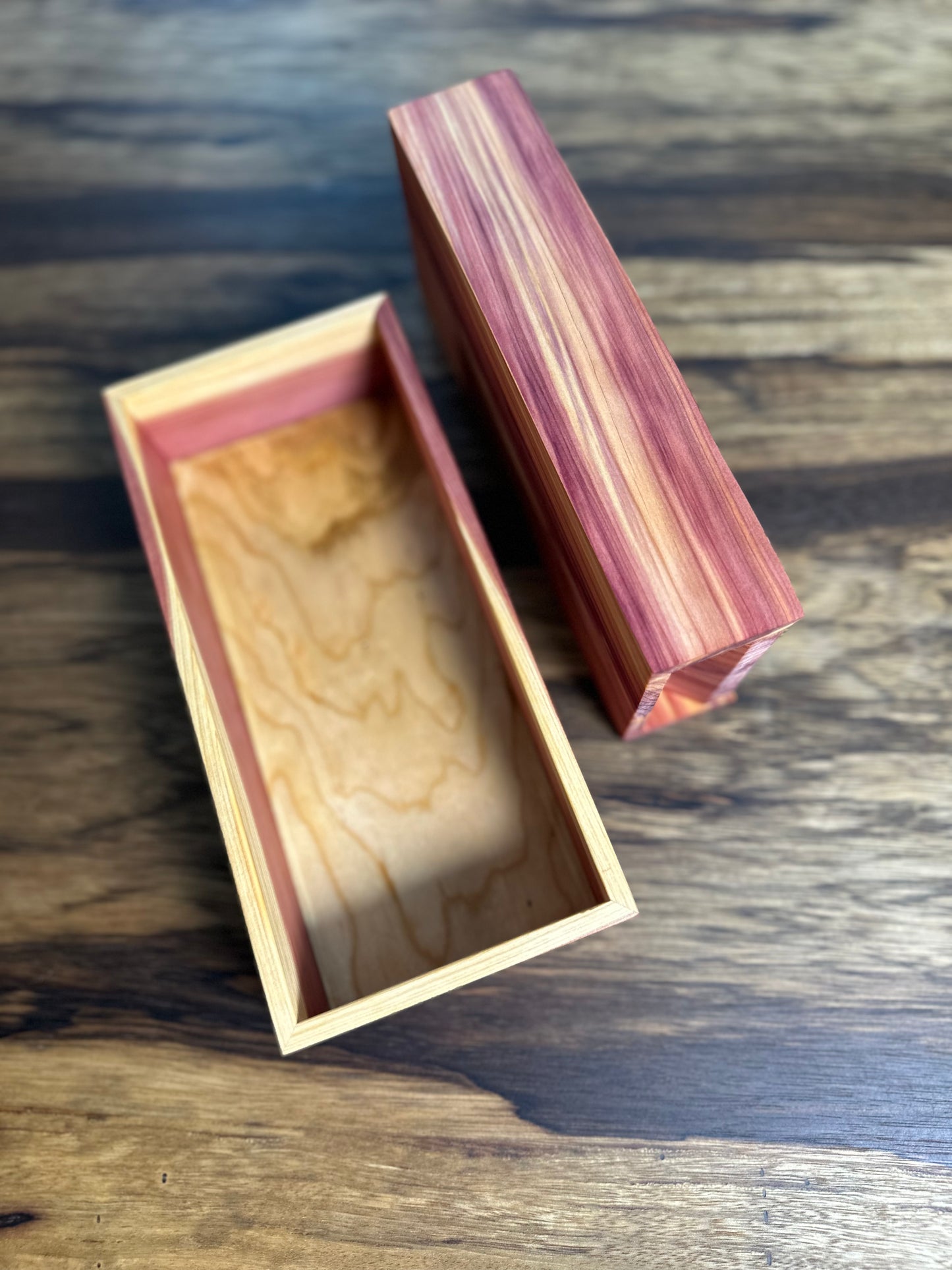 Dice Tower Solid Wood