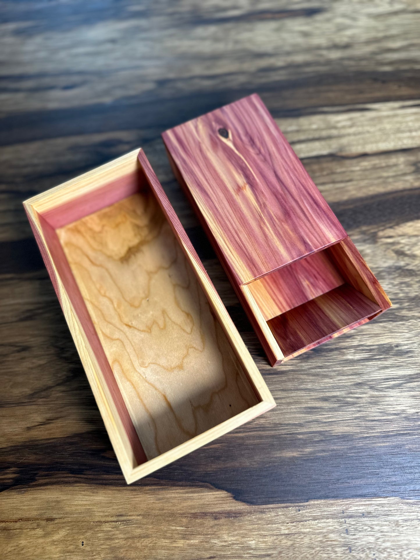 Dice Tower Solid Wood