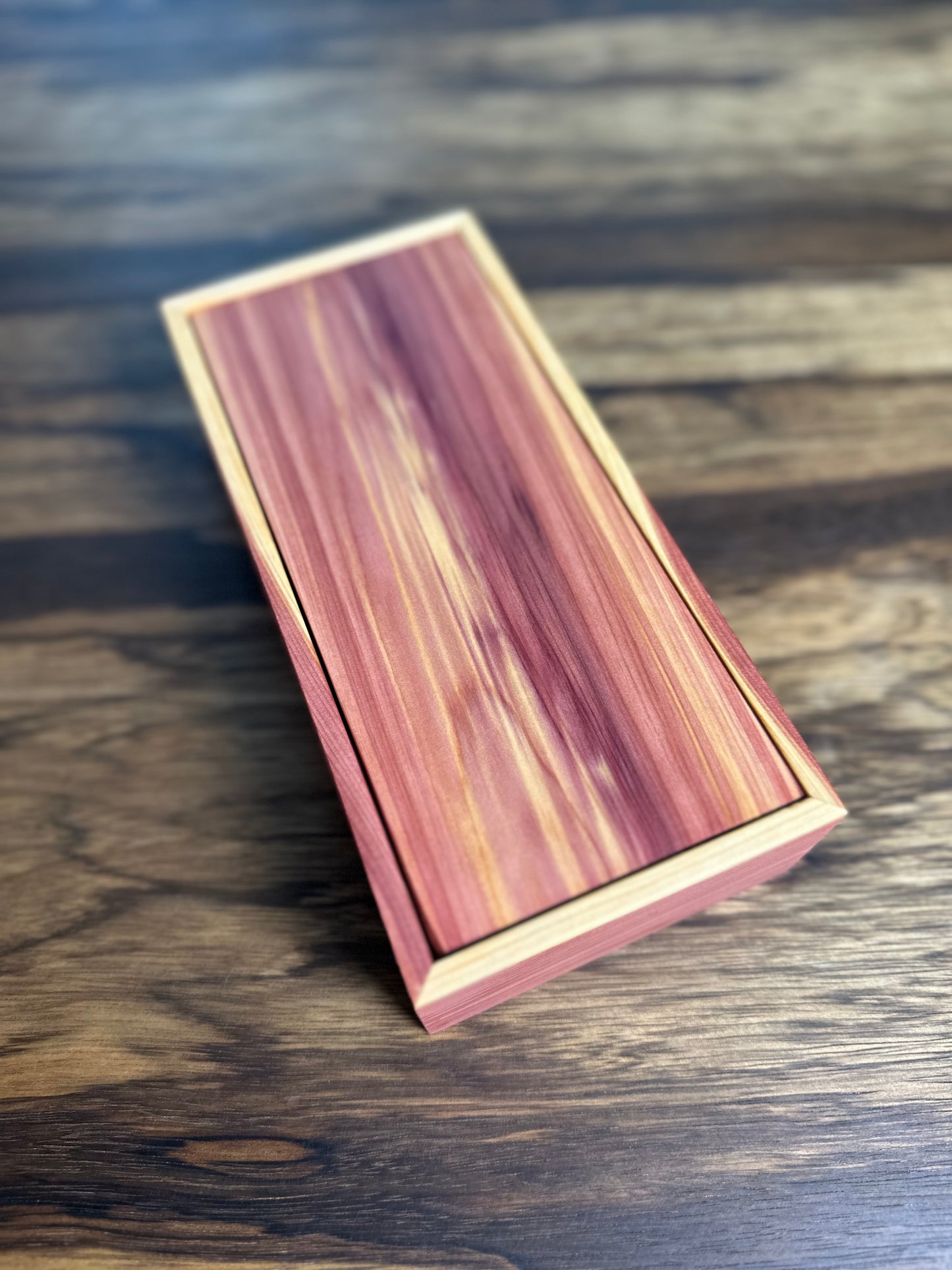 Dice Tower Solid Wood