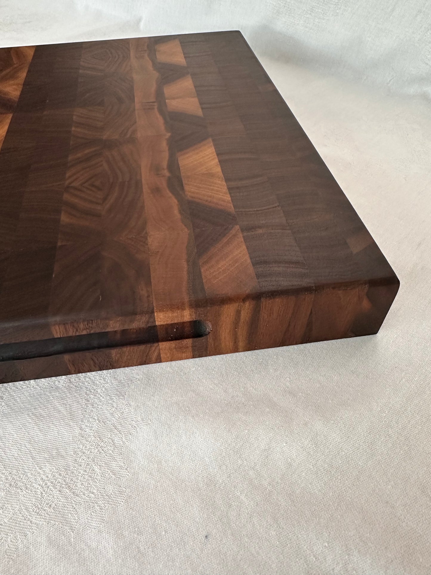 Black Walnut End Grain Cutting Board - Small