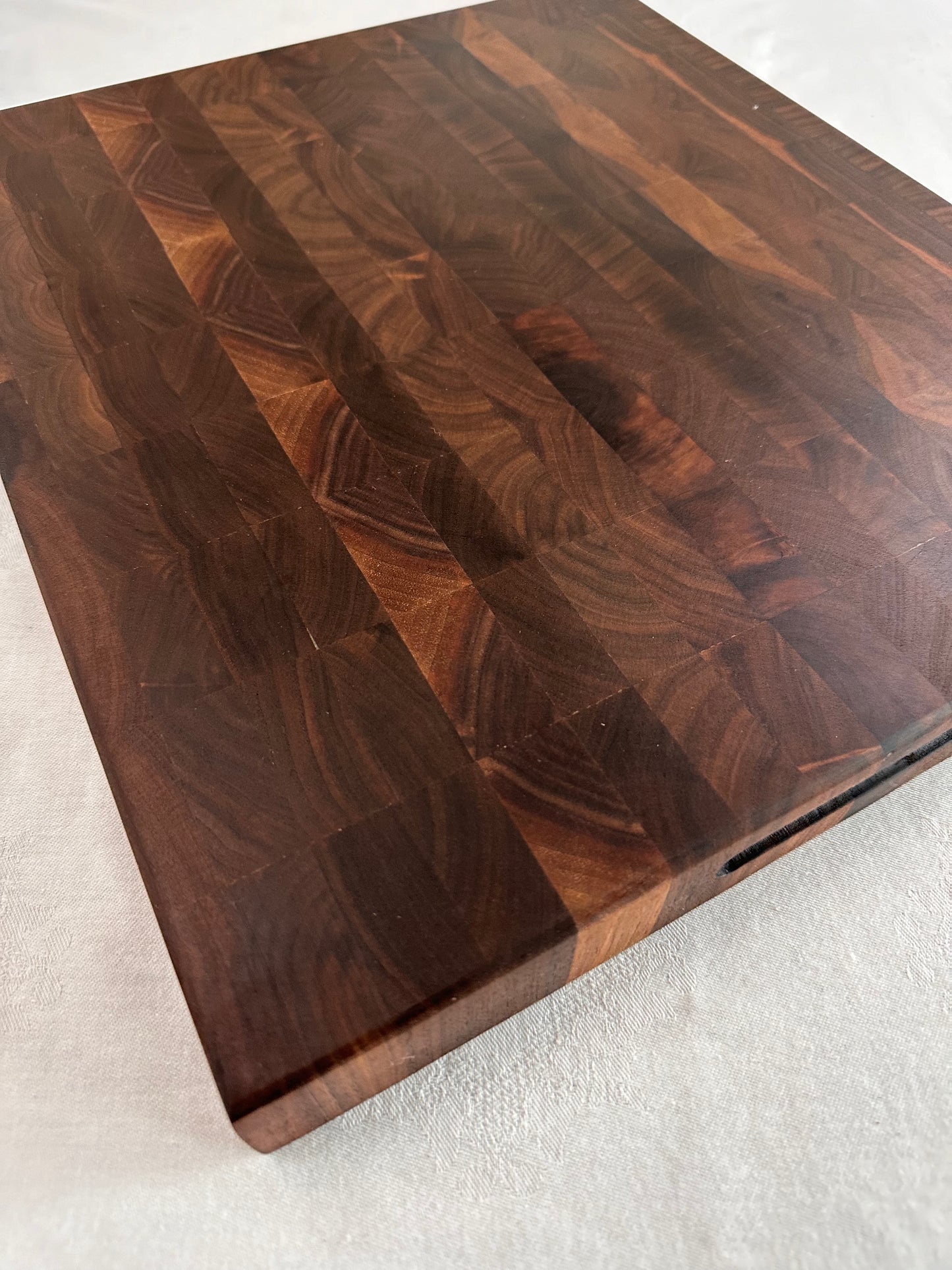 Black Walnut End Grain Cutting Board - Medium