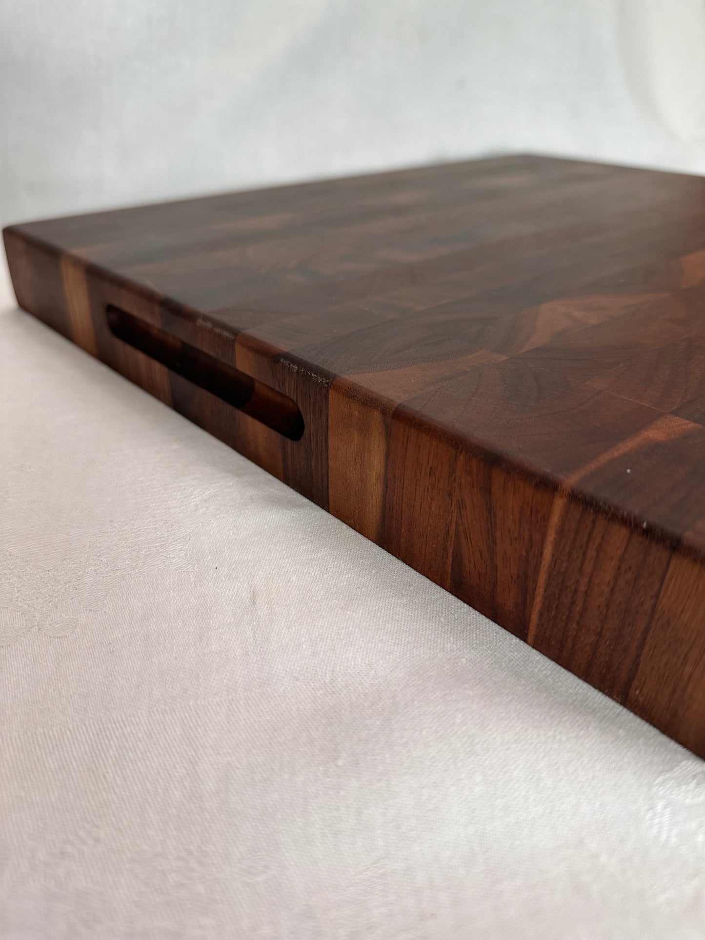 Black Walnut End Grain Cutting Board - Medium