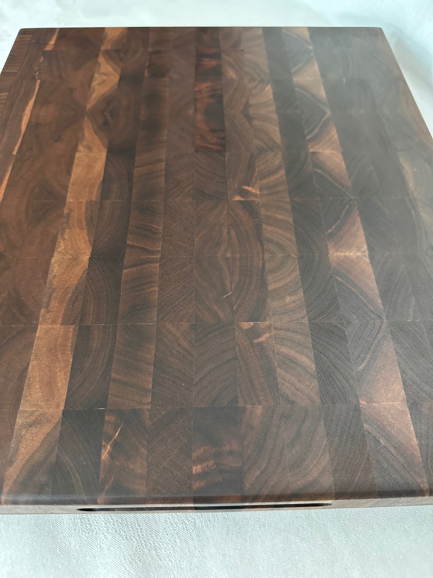 Black Walnut End Grain Cutting Board - Medium