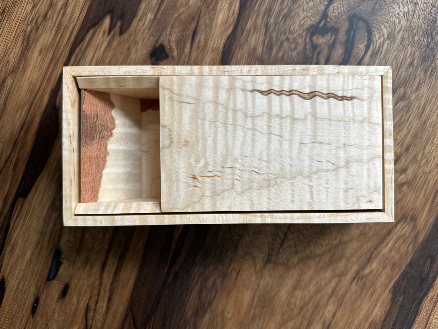 Dice Tower Solid Wood