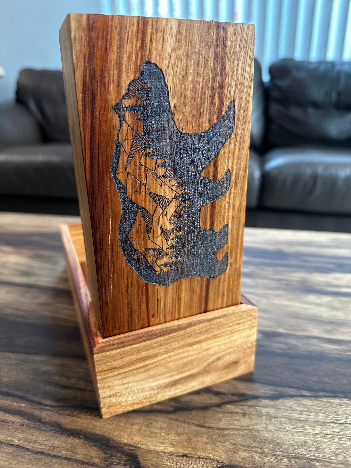 Dice Tower Solid Wood