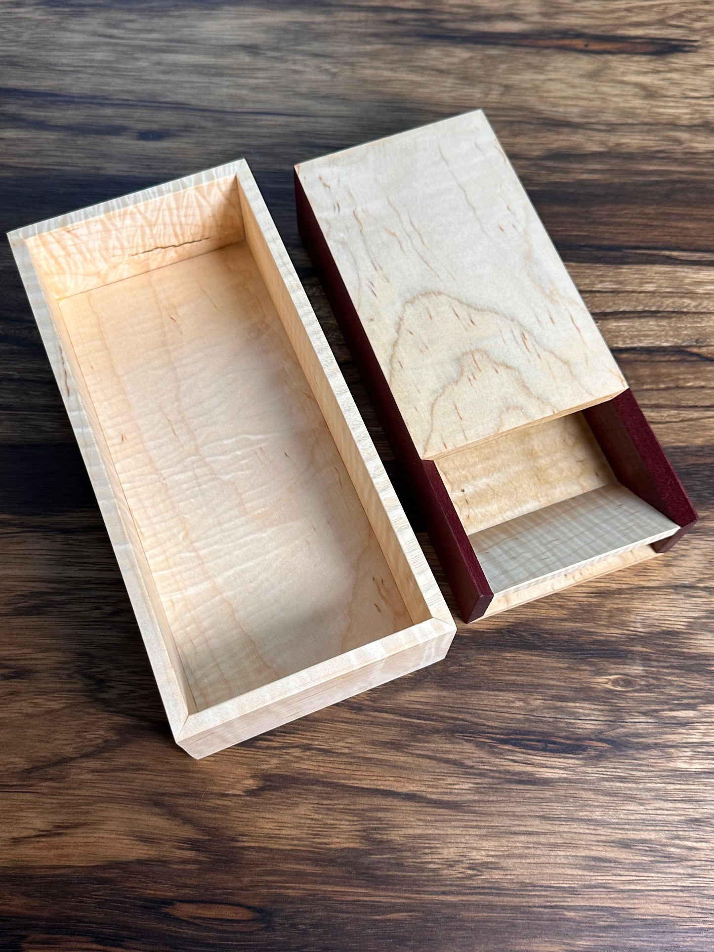 Dice Tower Solid Wood