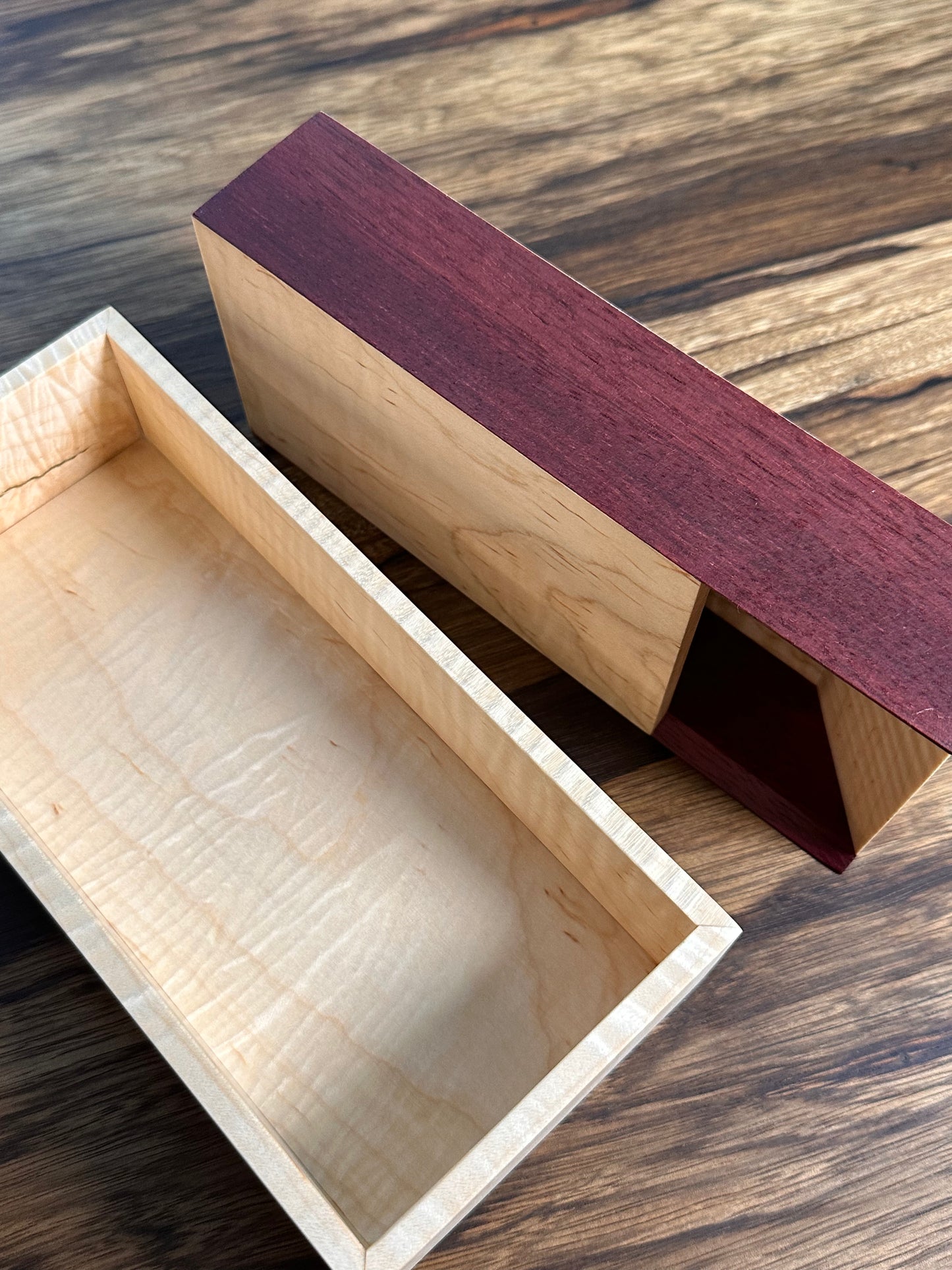 Dice Tower Solid Wood