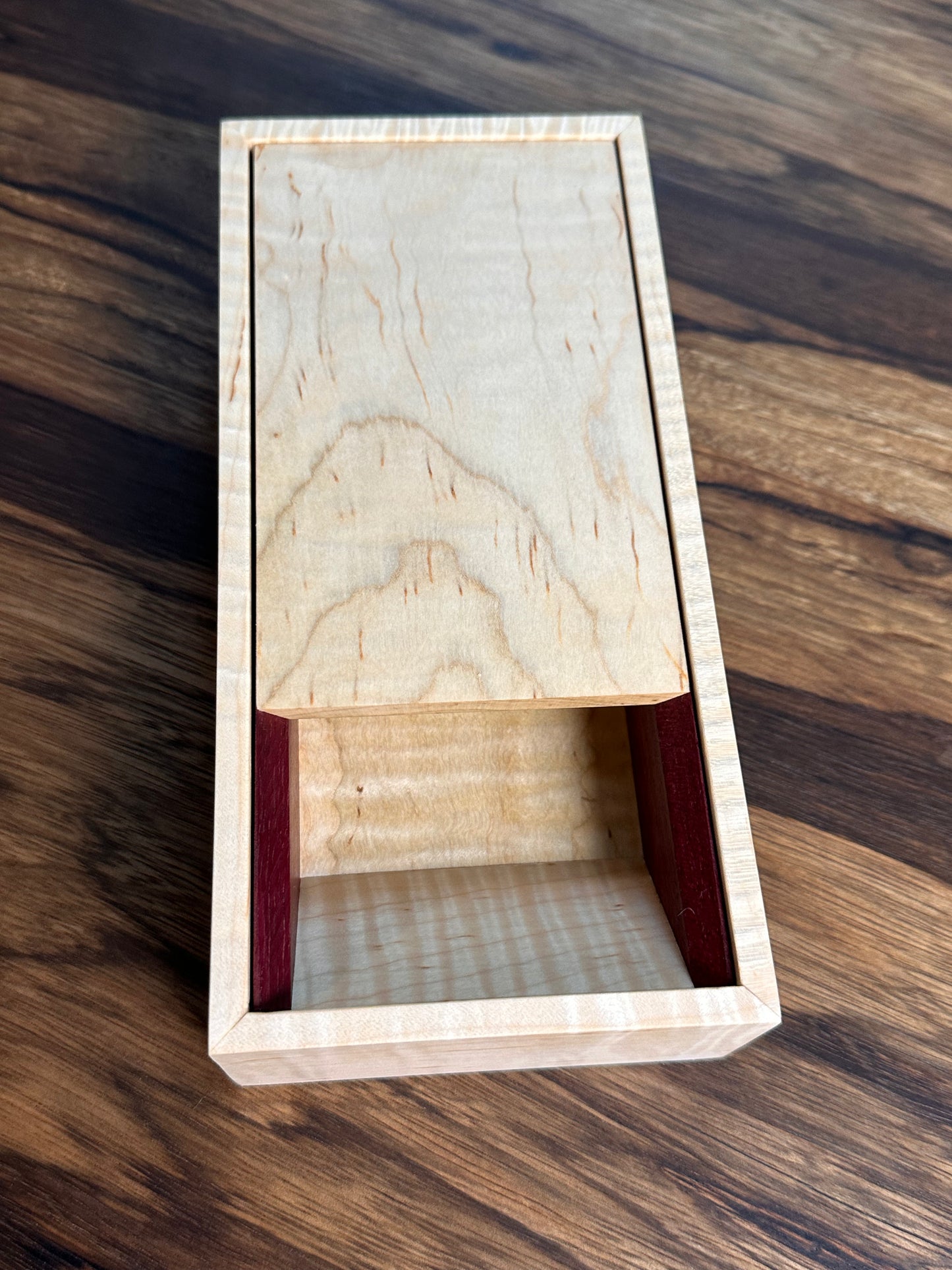 Dice Tower Solid Wood