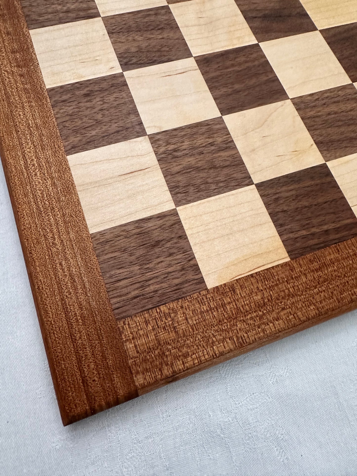 Chessboard - Bolivian Walnut Border