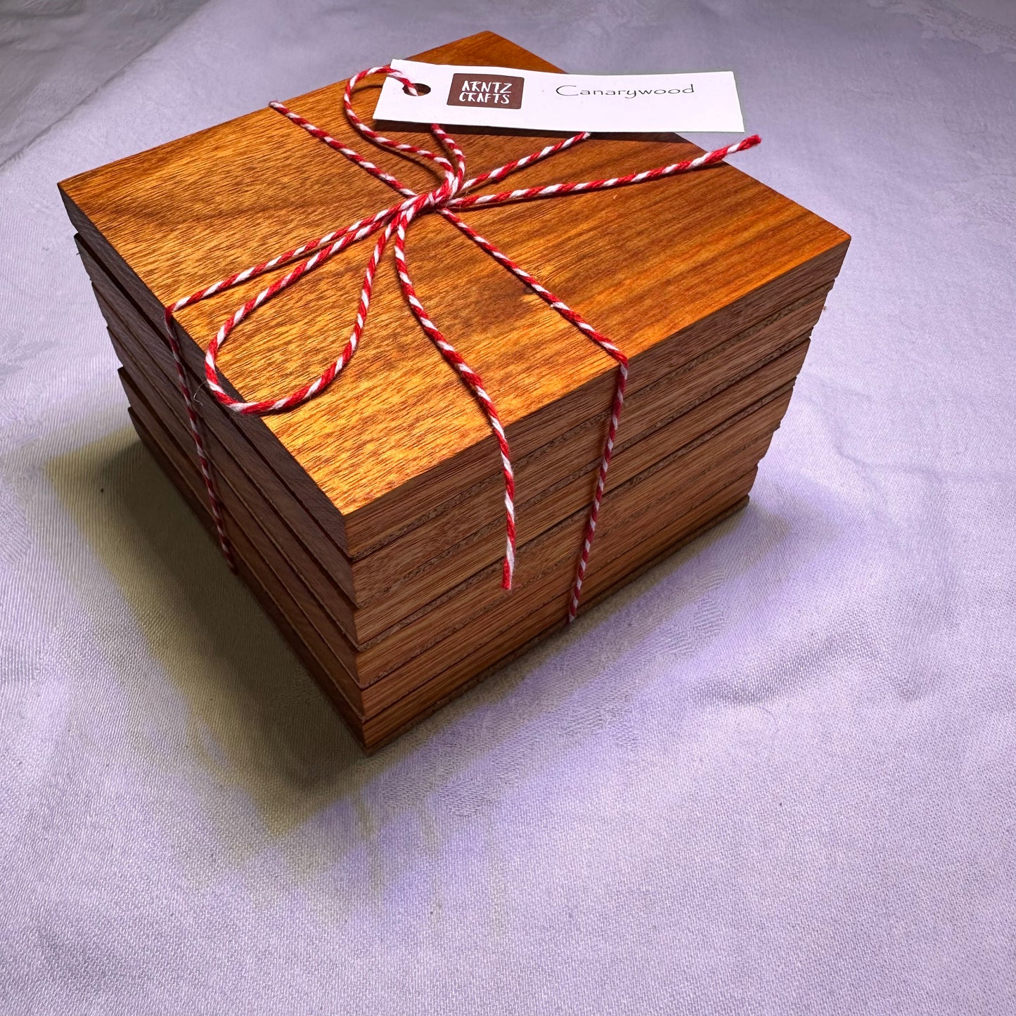 Hardwood Coasters