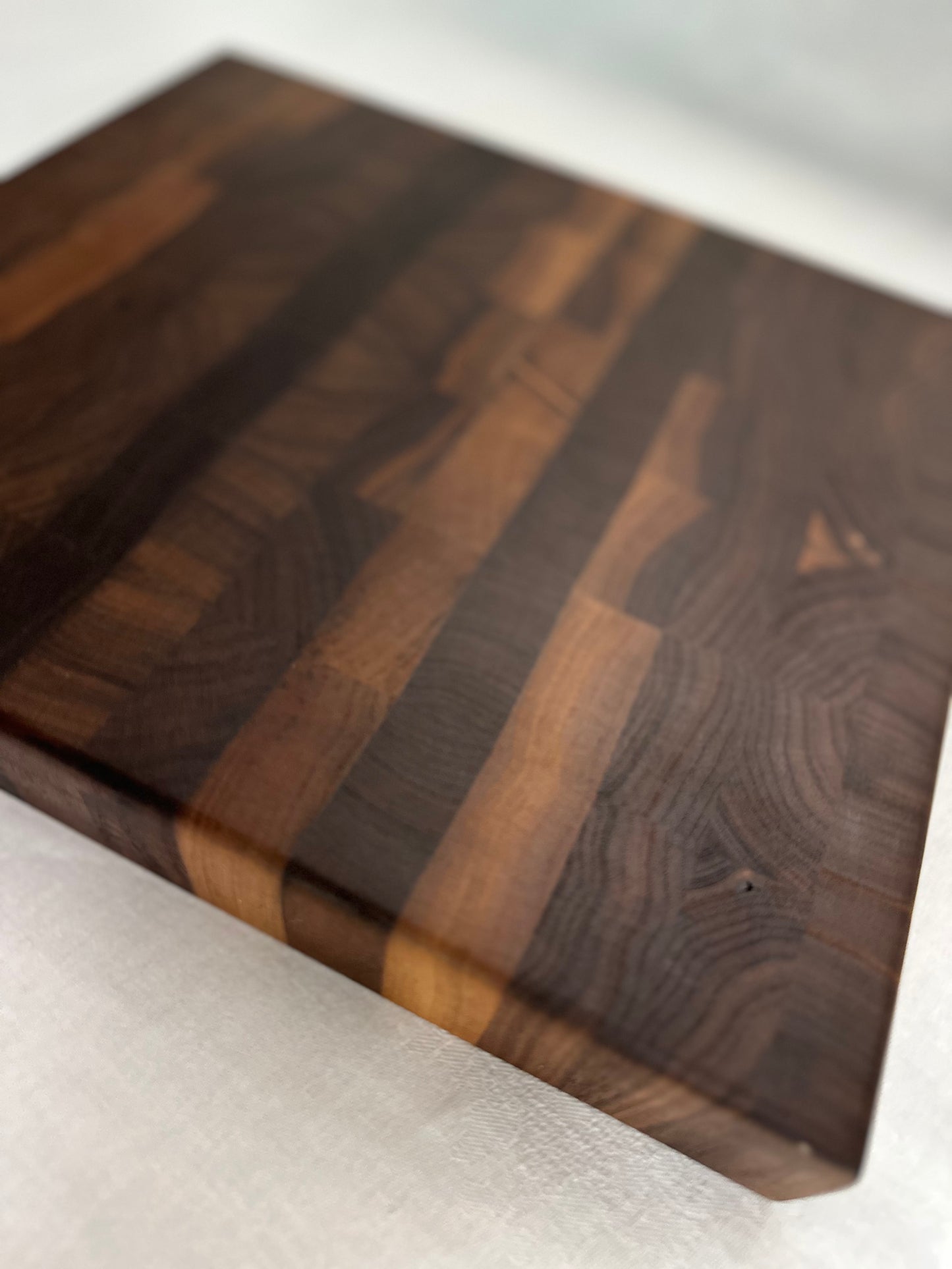 Black Walnut End Grain Cutting Board - Small