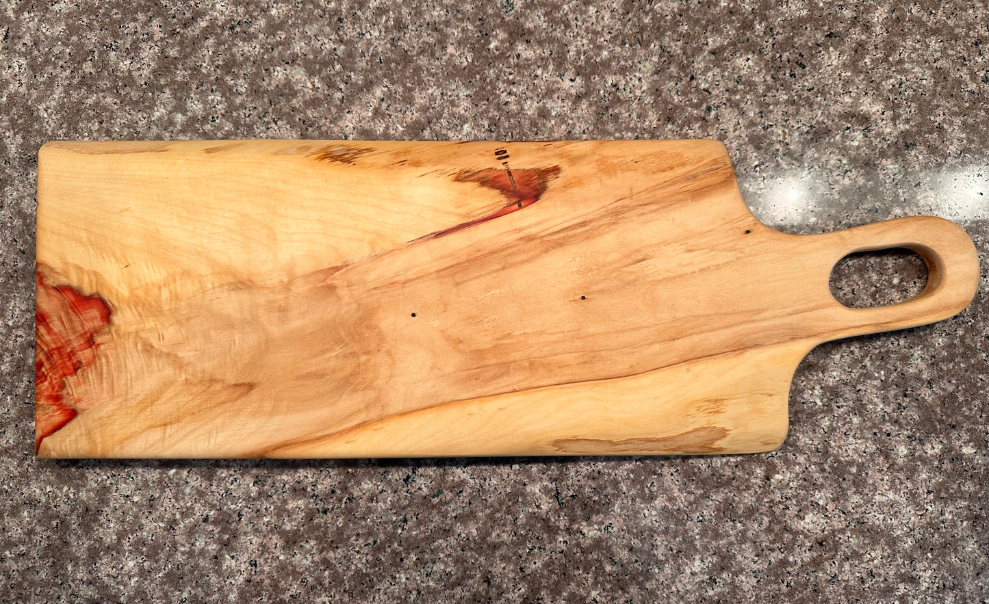 Flaming Box Elder Serving Board