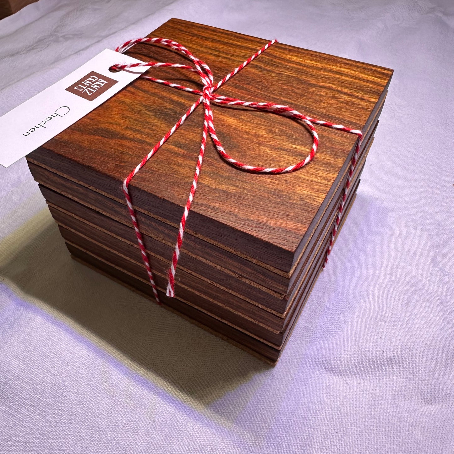 Hardwood Coasters