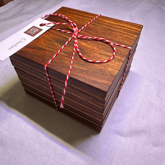 Hardwood Coasters