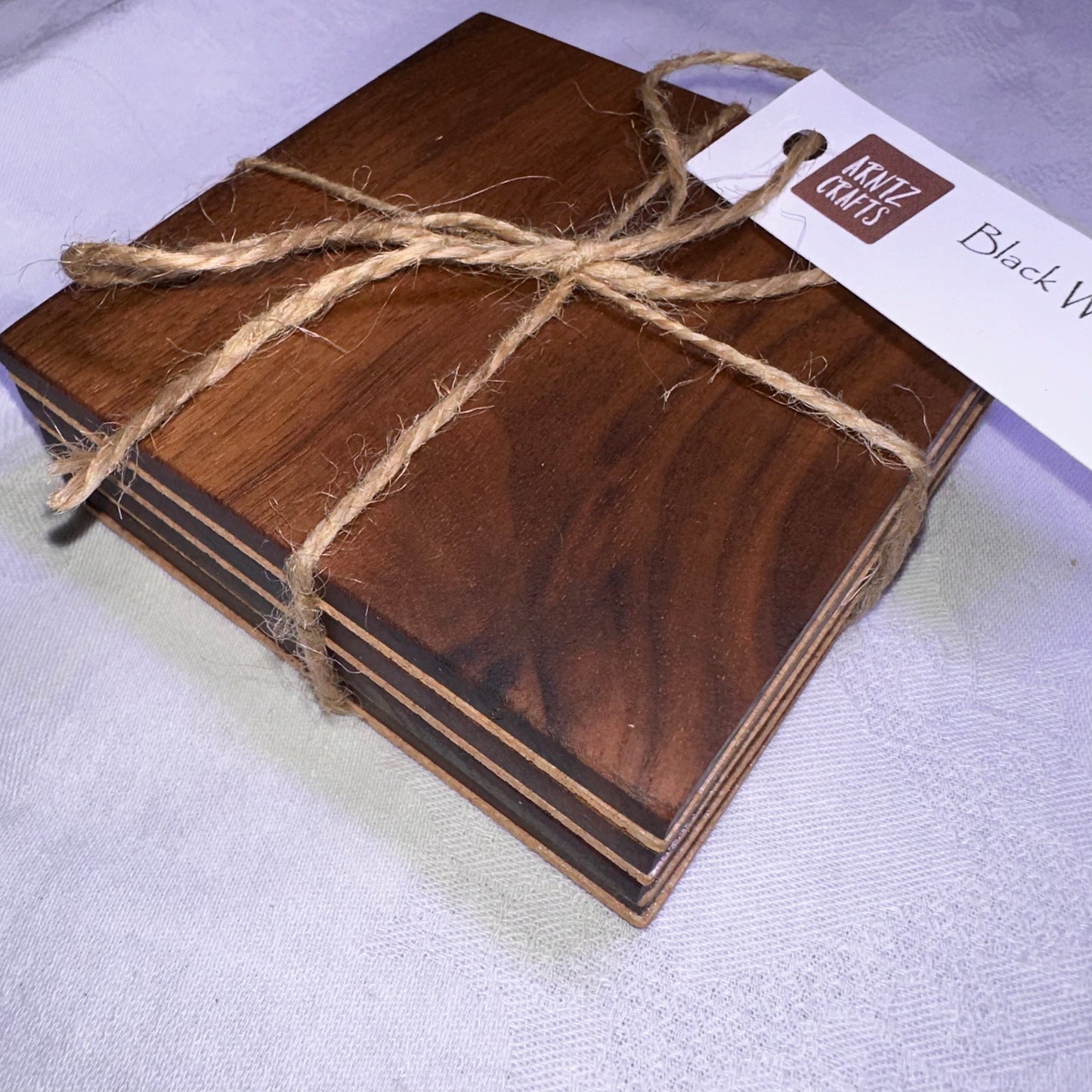 Hardwood Coasters