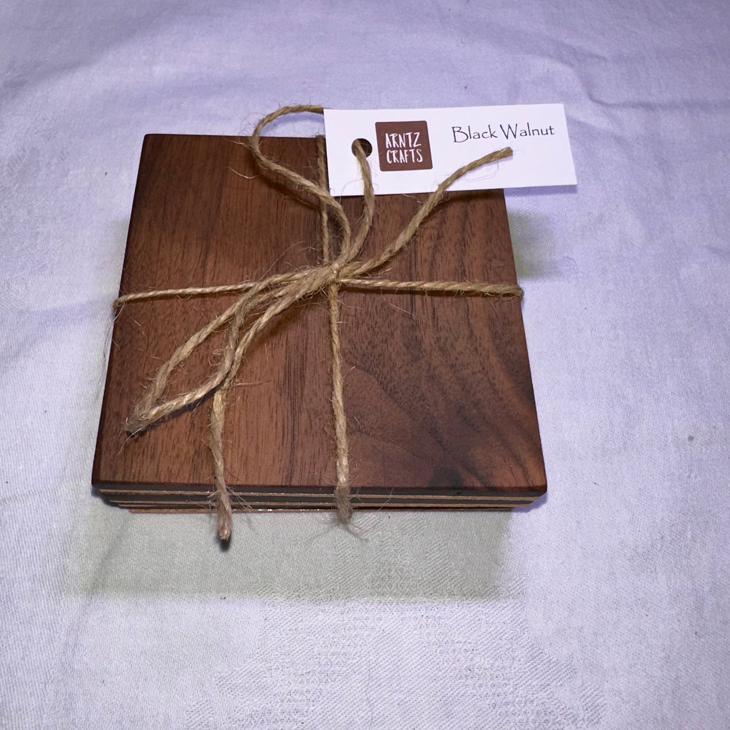 Hardwood Coasters