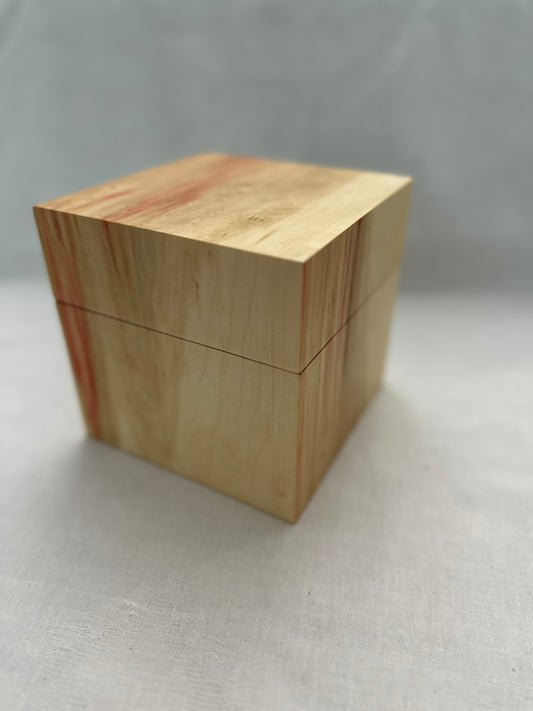 Wood Box with Magnetic Lid