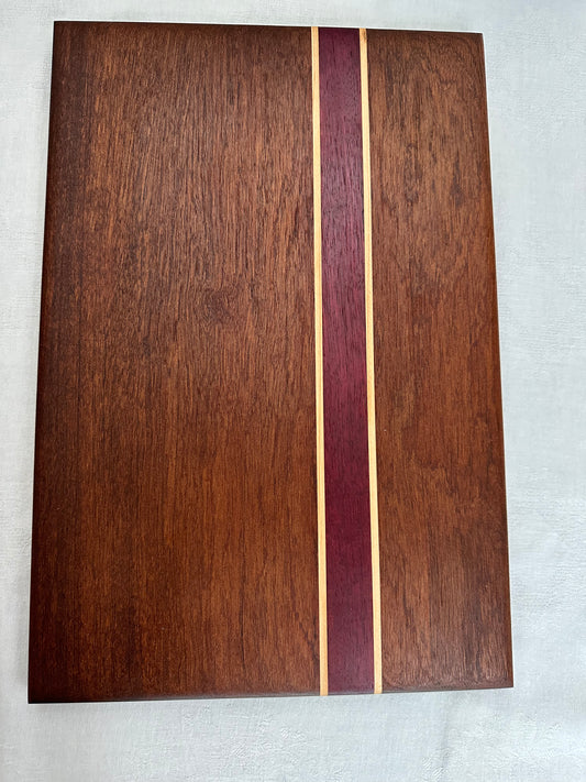 Mahogany & Purple Heart Cutting Board