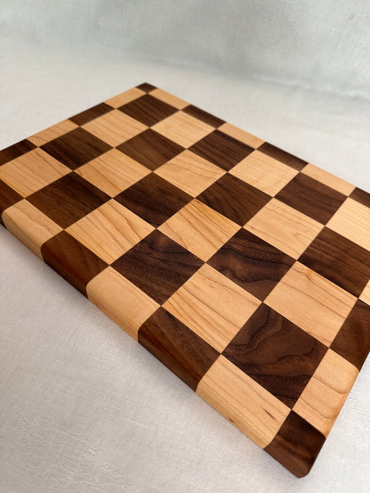 Checkered Cutting Board - Small