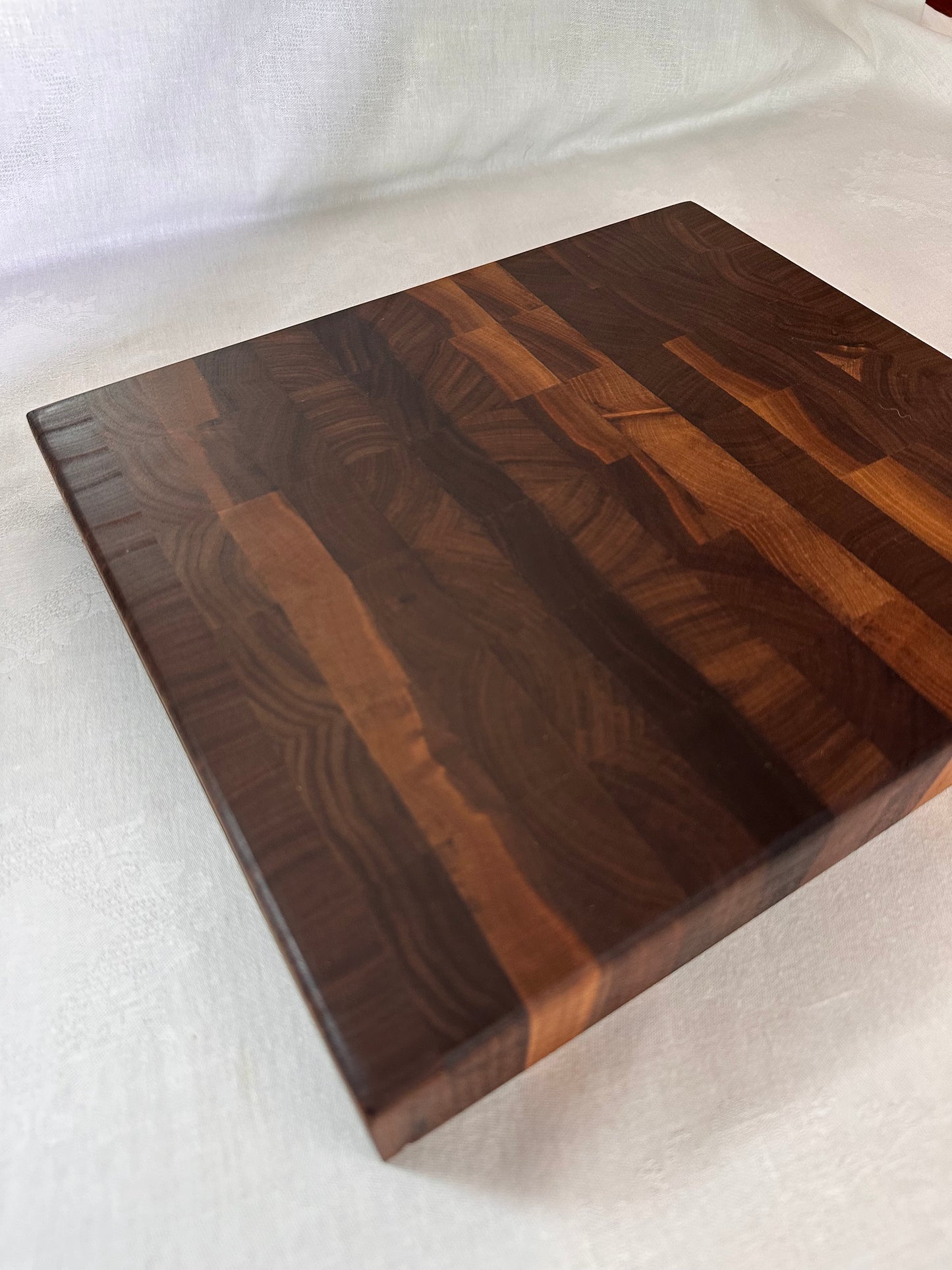 Black Walnut End Grain Cutting Board - Small