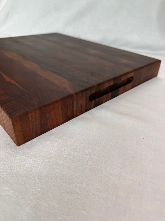 Black Walnut End Grain Cutting Board - Medium