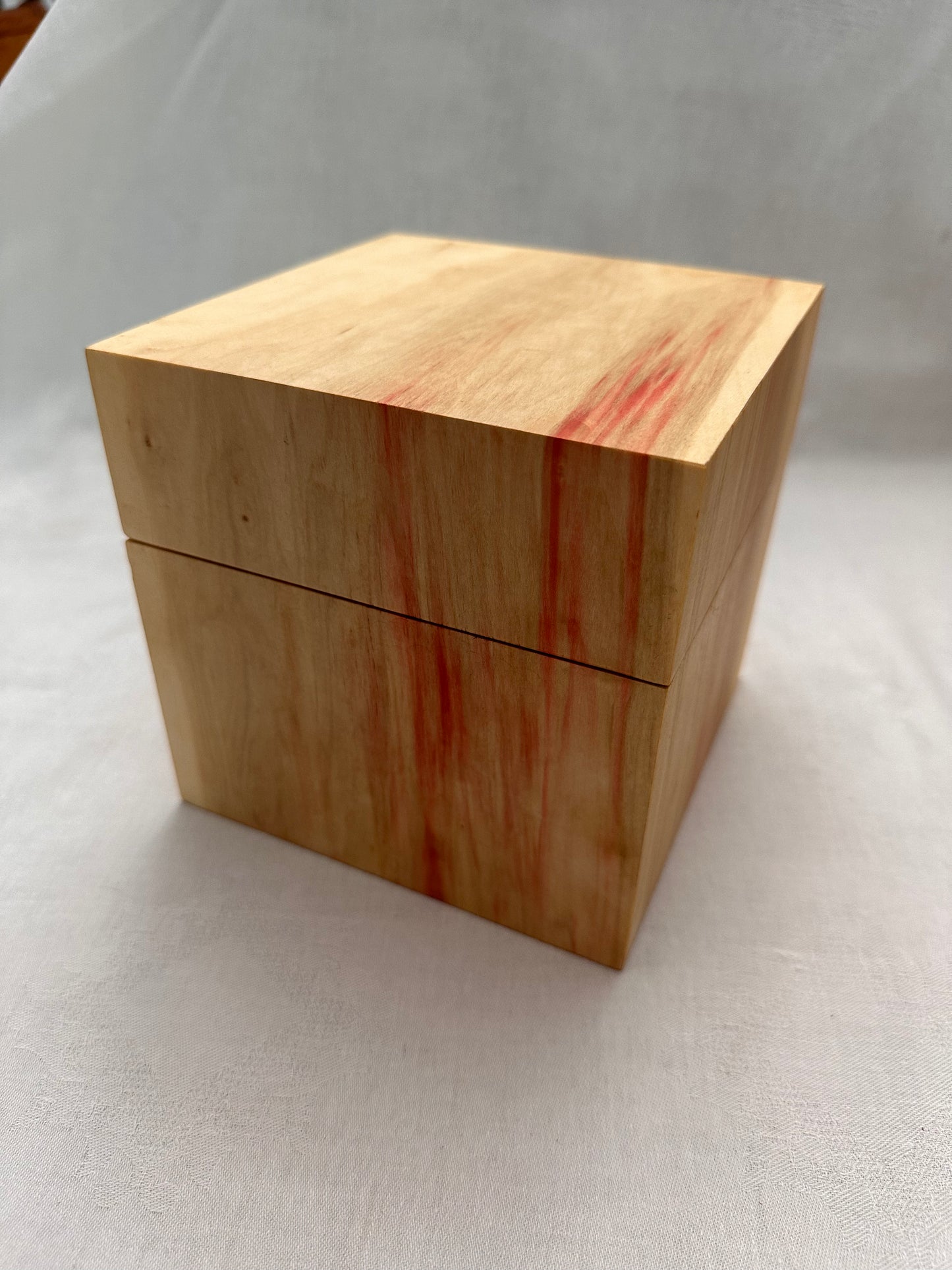 Wood Box with Magnetic Lid