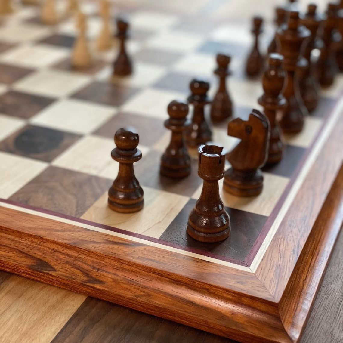 Custom Order - Wood Chessboard 2” Squares